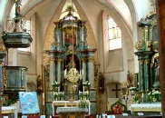 Altarraum der Pfarrkirche St. Maximin in Lütz
